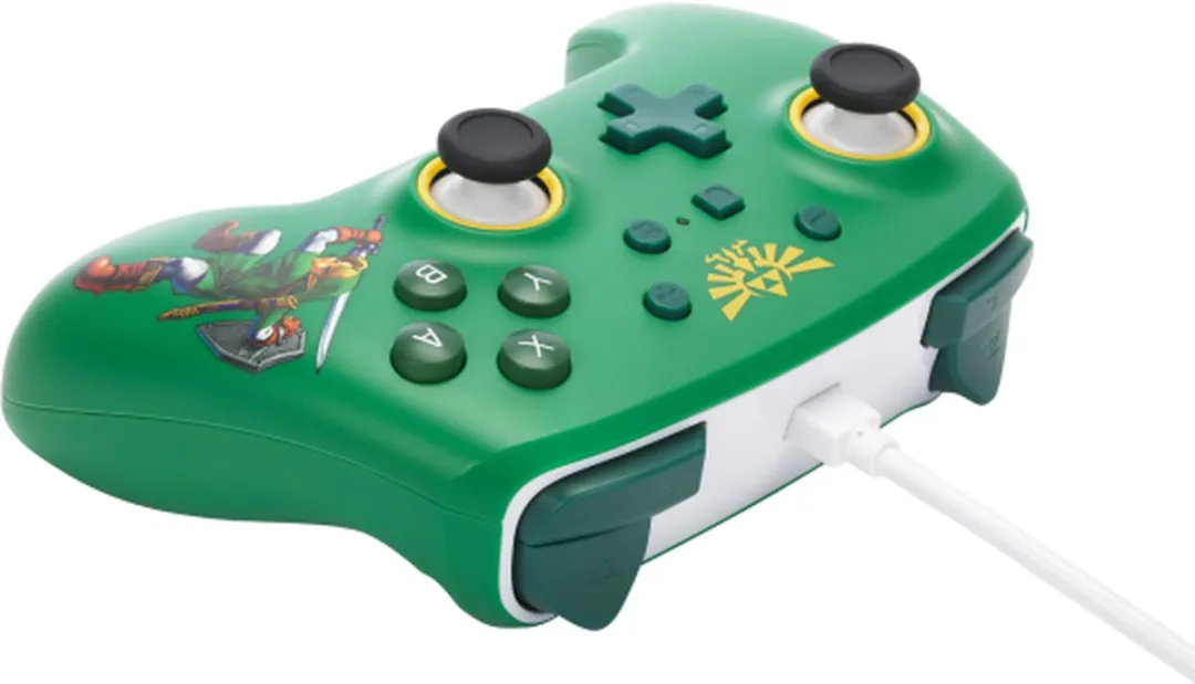POWERA Hyrule Defender Bedrade Controller NSGP0199-01 - Groen