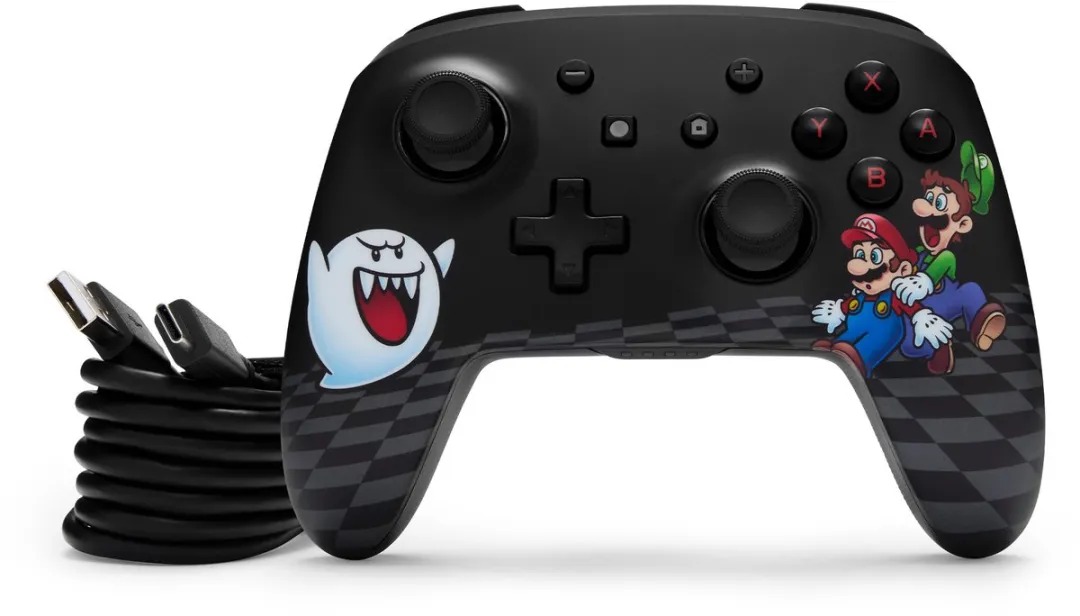PowerA Geavanceerde Draadloze Controller NSGP0431-01 - Mario Peek-A-Boo - afbeelding 6 van 6