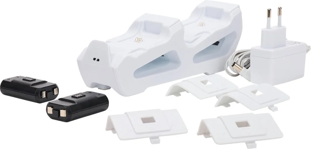 PowerA Duo Laadstation voor Xbox Series X|S - Draadloze Controller Opladen - Wit (EU)