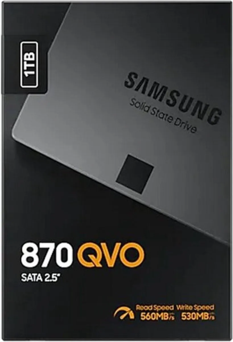 Samsung 870 QVO MZ-77Q1T0BW Interne SSD 1TB