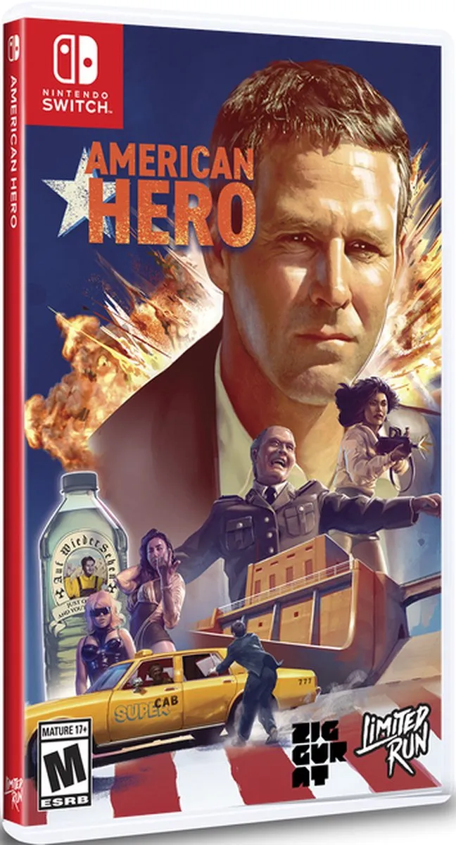Limited Run American Hero Nintendo Switch