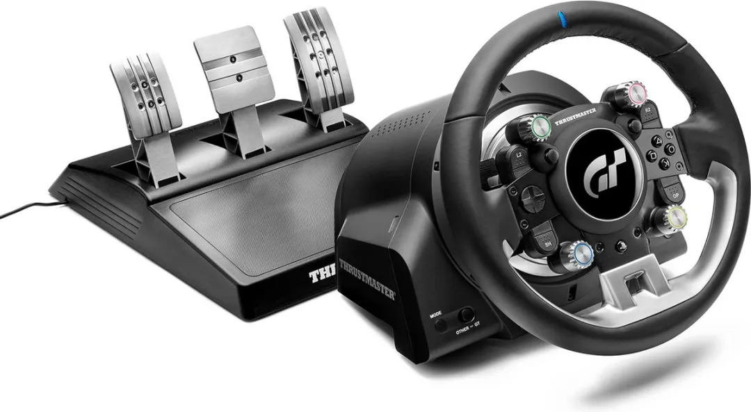 Thrustmaster T-GT II Racestuur - Force Feedback - 3 Pedalen - PS5/PS4/PC