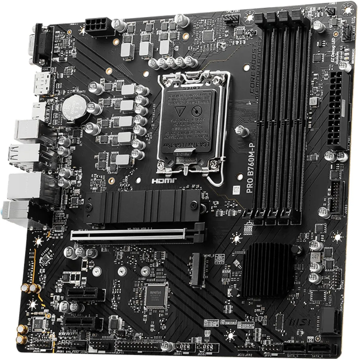 MSI PRO B760M-P Moederbord - Micro ATX - LGA1700