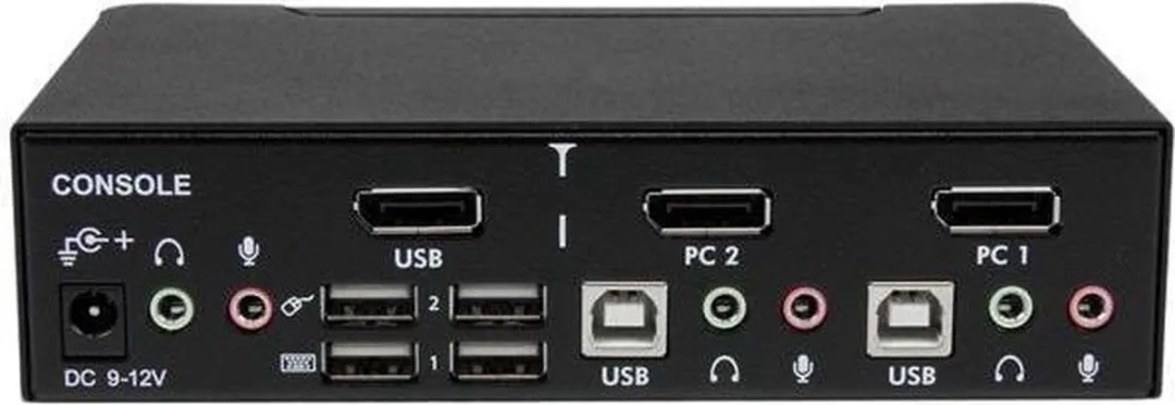 Startech 4672685 USB DVI KVM-Switch 2 Poorten - met Audio