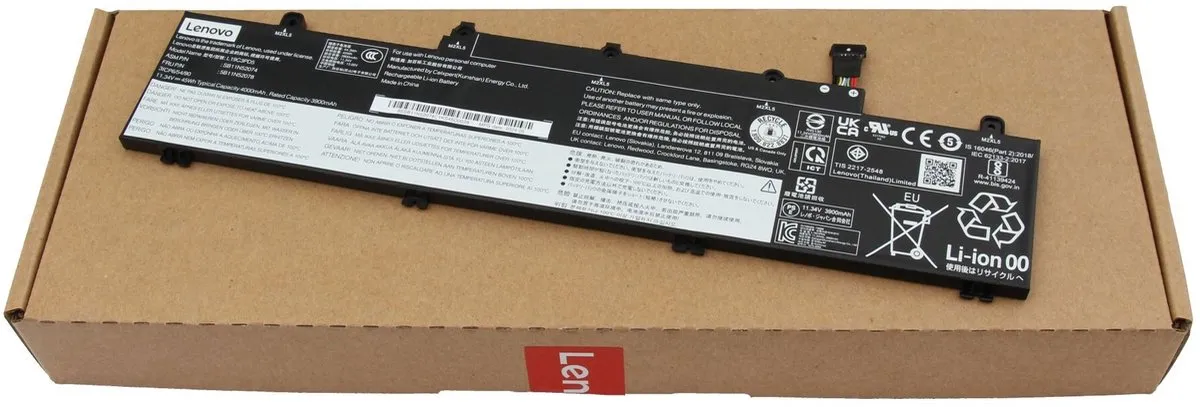 Lenovo L19D3PD5 Laptop Accu - 45Wh - afbeelding 2 van 6