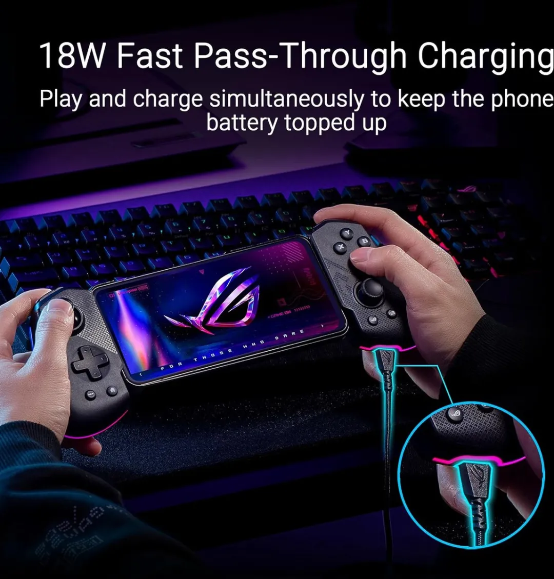 ASUS ROG Tessen Gamepad - Zwart/Grijs - afbeelding 6 van 6