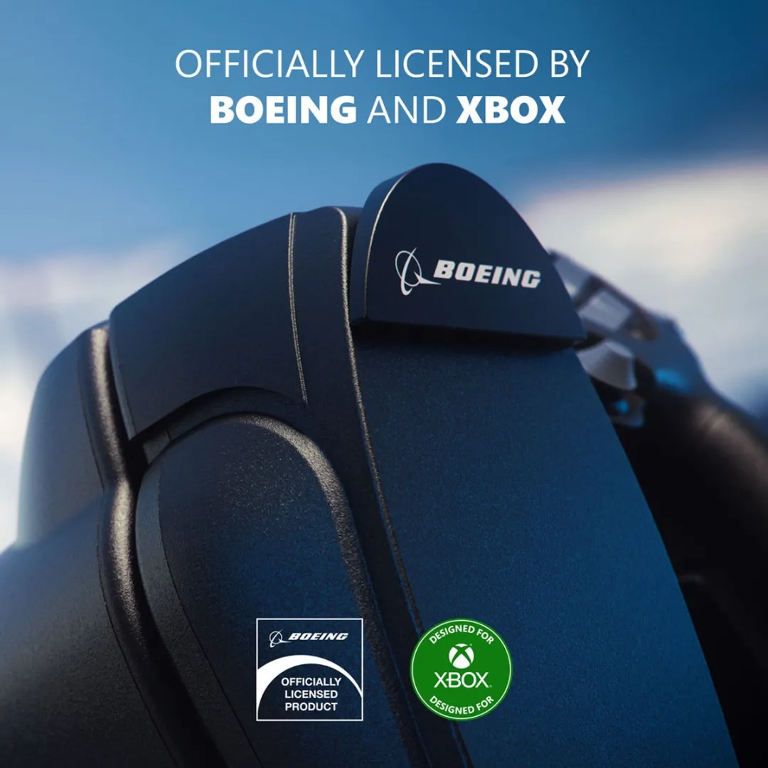 Thrustmaster TCA Yoke Boeing Edition - 17 Knoppen