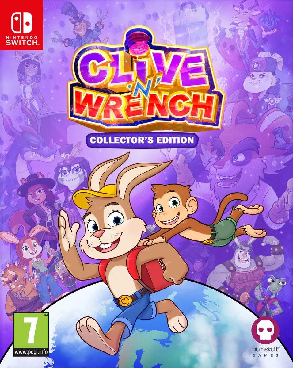 Numskull Games Clive n Wrench Badge Edition