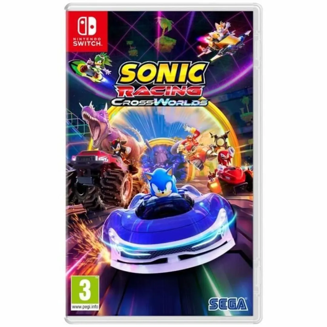 Sega Sonic Racing CrossWorlds Nintendo Switch - 4 Spelers