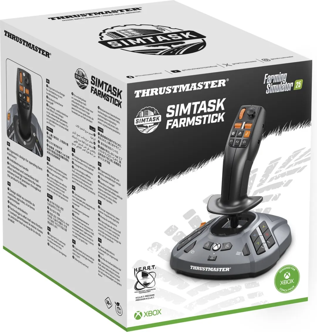 Thrustmaster SimTask FarmStick 4460279 Joystick - 31 Knoppen - Grijs - afbeelding 6 van 6