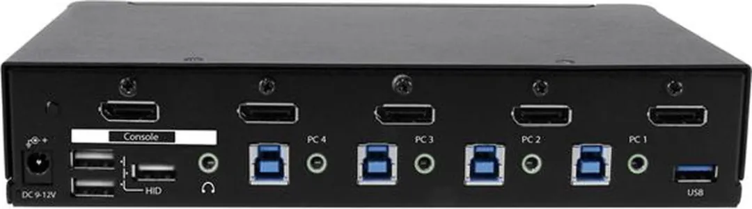 Startech SV431DPU3A2 4-Poorts DisplayPort KVM Switch - USB 3.0
