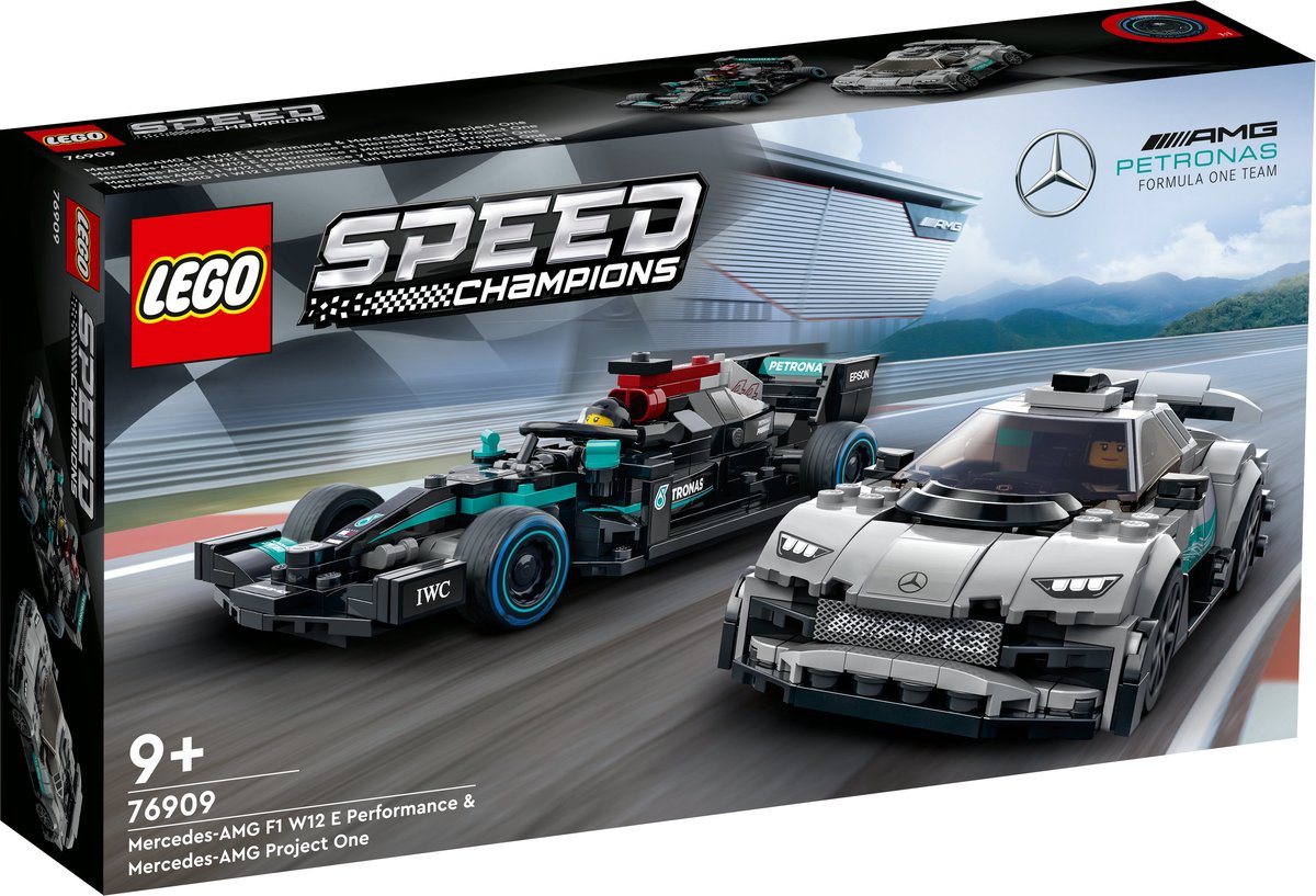 LEGO Speed Champions Mercedes-AMG 2 Auto's set 76909