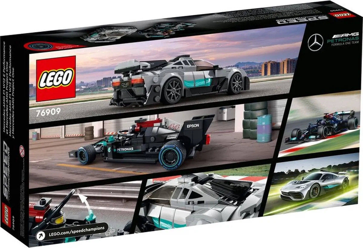 LEGO Speed Champions Mercedes-AMG 2 Auto's 76909 - 564 Stukken