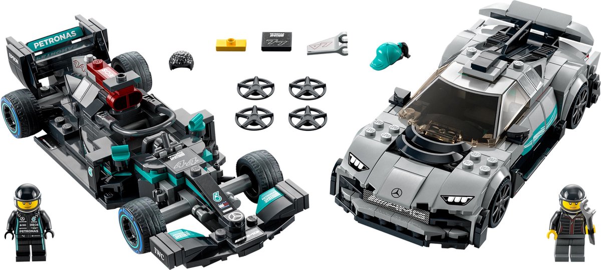 LEGO Speed Champions Mercedes-AMG 2 Auto's set 76909