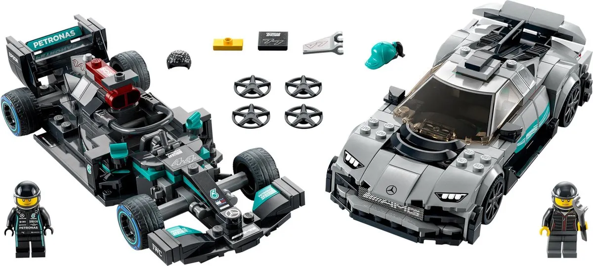 LEGO Speed Champions Mercedes-AMG 2 Auto's 76909 - 564 Stukken