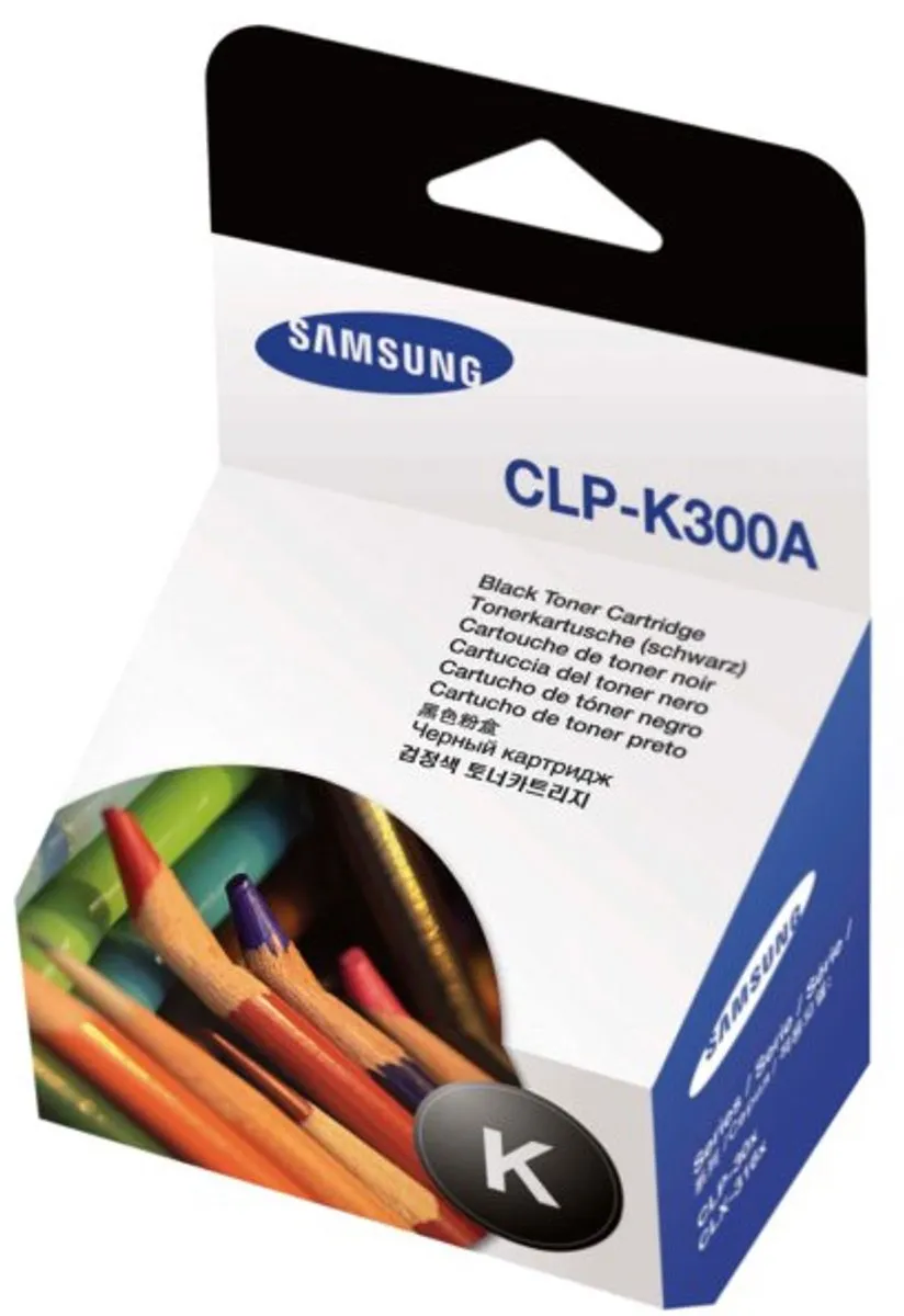 Samsung CLP-K300A Tonercartridge - Zwart