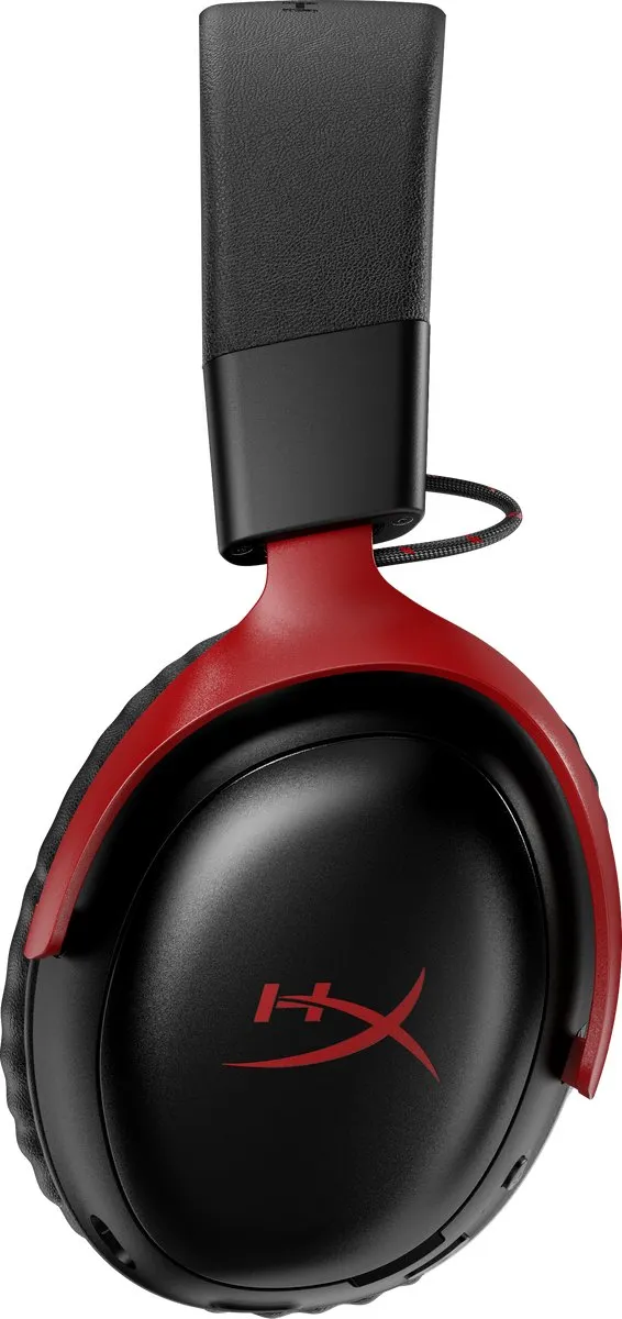 HyperX Cloud III S Wireless A59Z0AA Gaming Headset - Draadloos - 120uur - Zwart/Rood