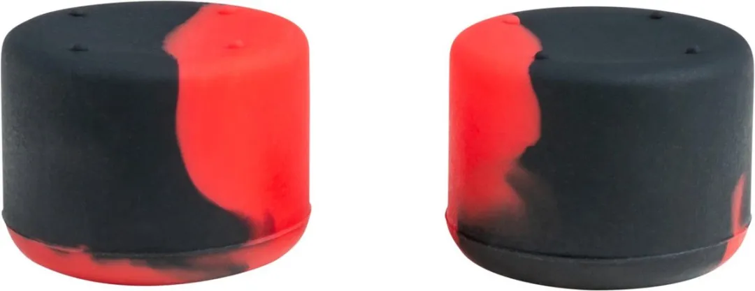 Bigben Thumb Grips PS5THUMBGRIB - 6 Stuks - Zwart/Rood