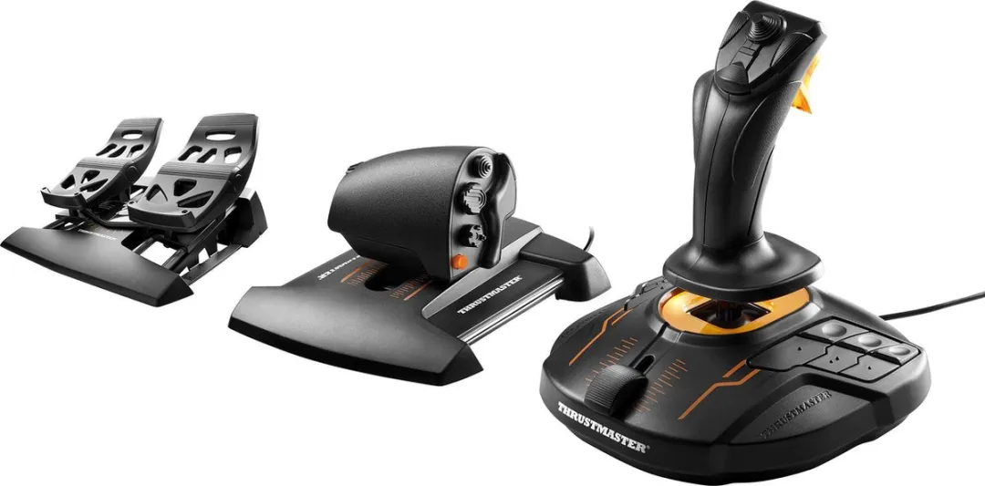 Thrustmaster T16000M FCS Flight Pack - Joystick & Throttle - 30 Knoppen