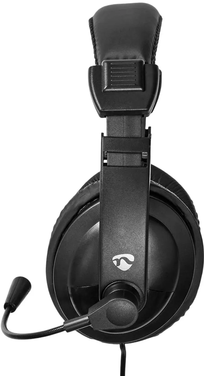 Nedis PC-Headset CHST210BK Over-Ear Stereo - Zwart
