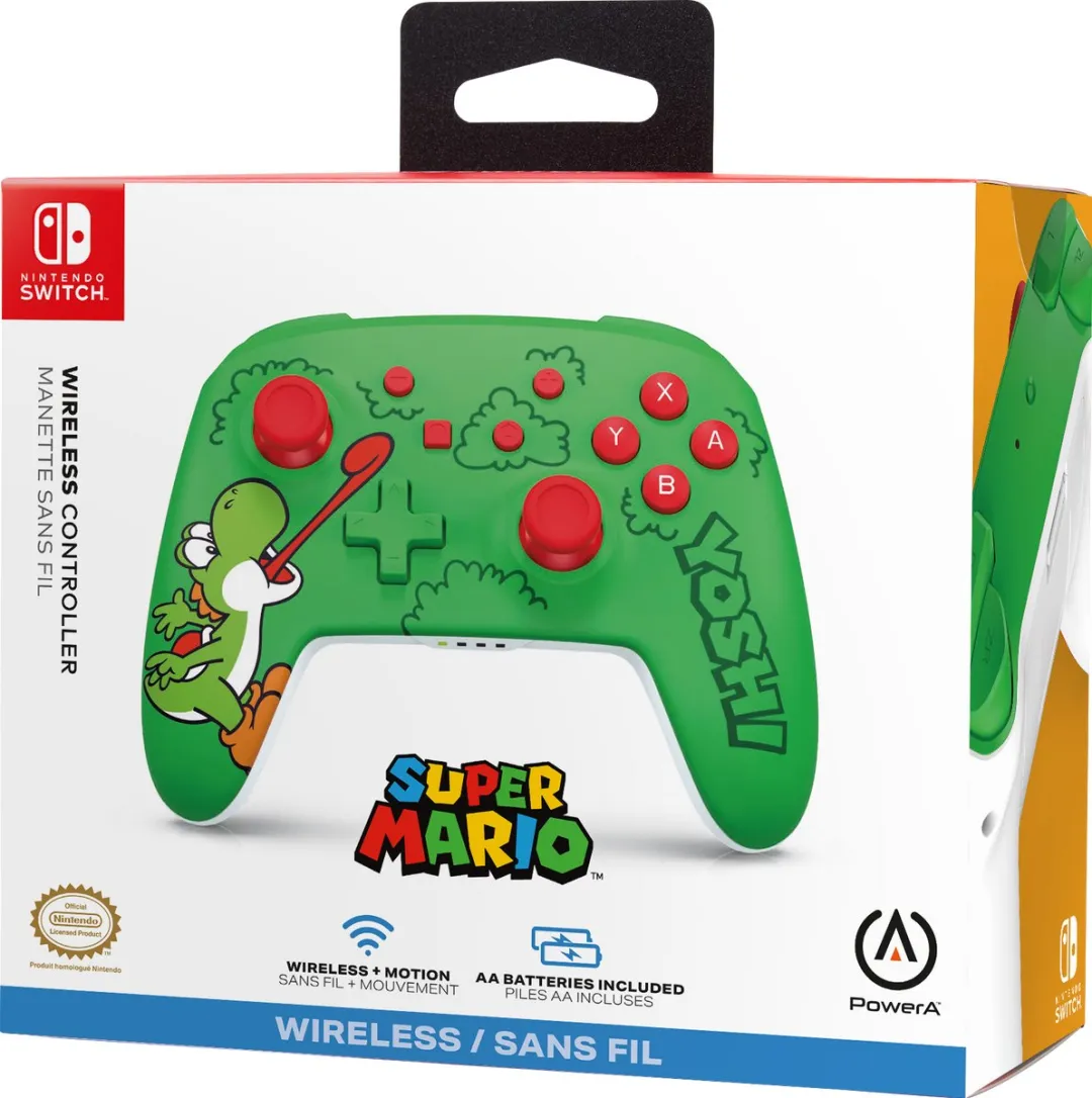 PowerA Draadloze Controller NSGP0446-01 - Hungry Yoshi