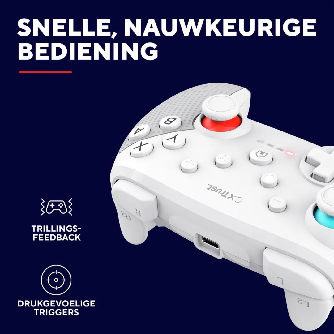Trust GXT 1246 MUTA Switch Controller - Wit