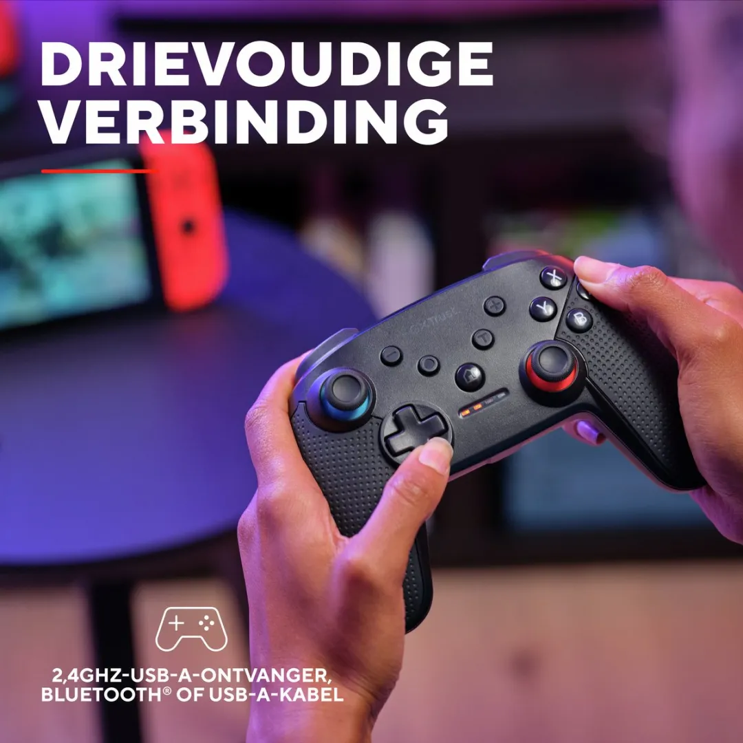 Trust GXT 1246 MUTA Switch Controller - Draadloos - Zwart