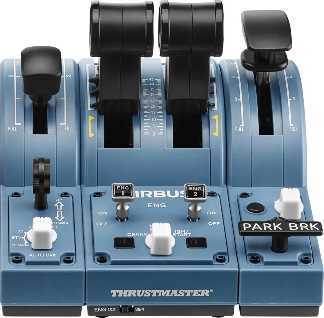 Thrustmaster Captain Pack X + Rudder Flight Simulator Set