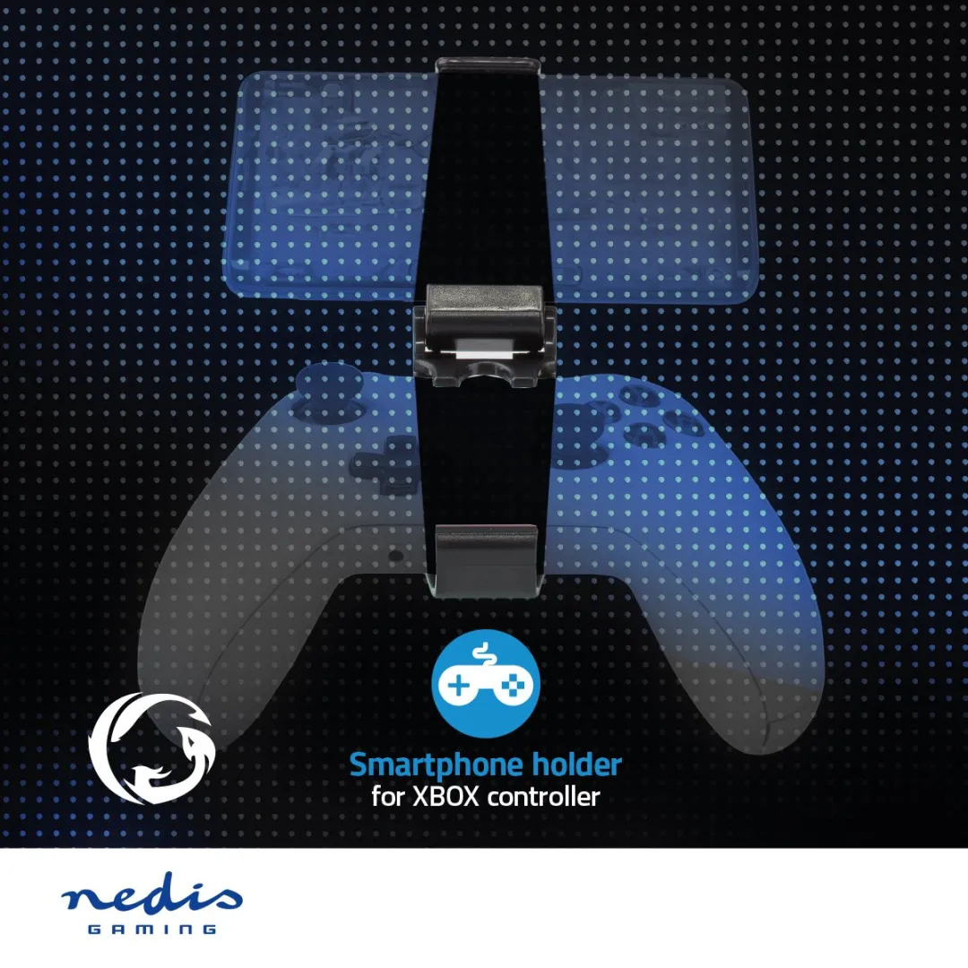 Nedis SGPDX100BK Smartphonehouder Gaming - Zwart