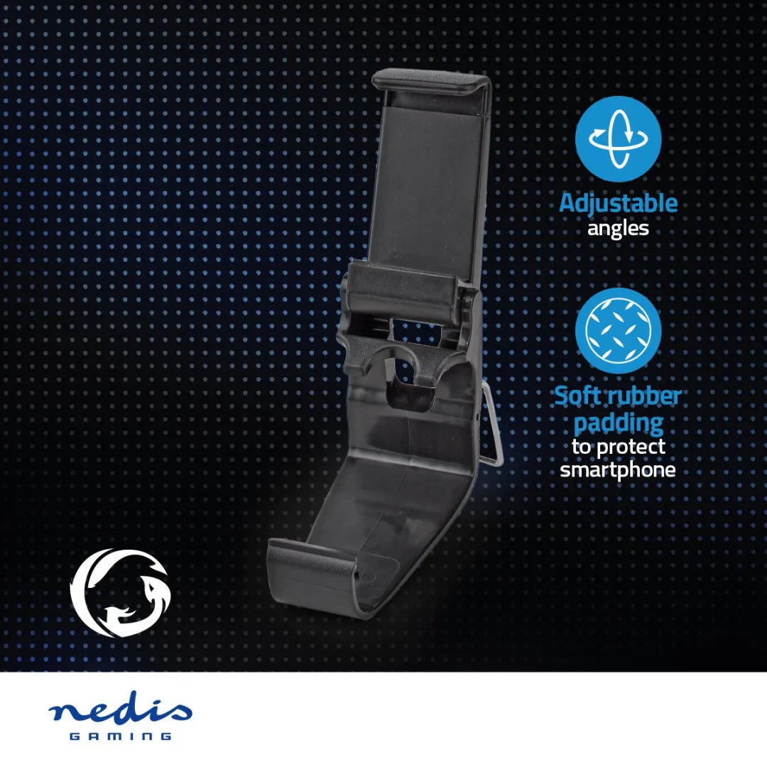 Nedis SGPDX100BK Smartphonehouder Gaming - Zwart