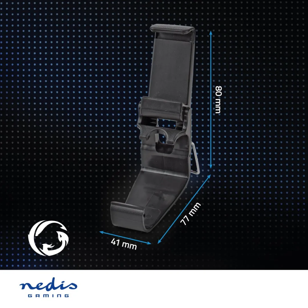 Nedis SGPDX100BK Smartphonehouder Gaming - Zwart