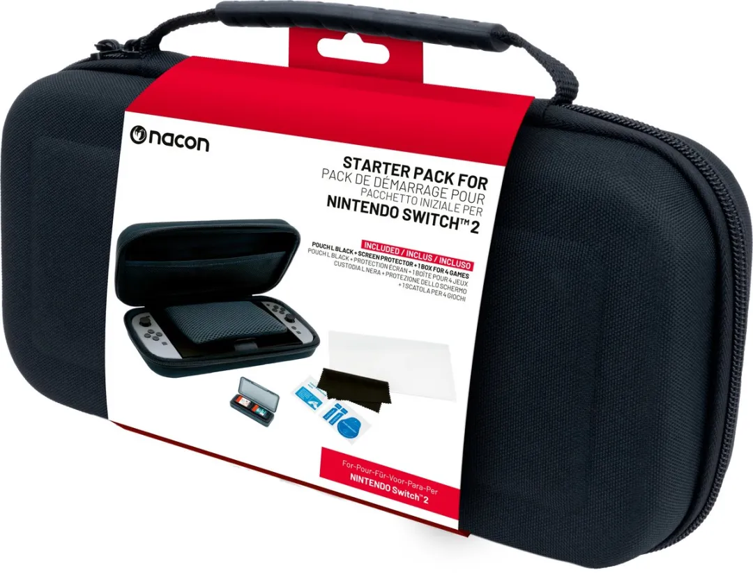 Nacon Stevige Beschermhoes Nintendo Switch 2 SWITCHNEWPACK5BLACK