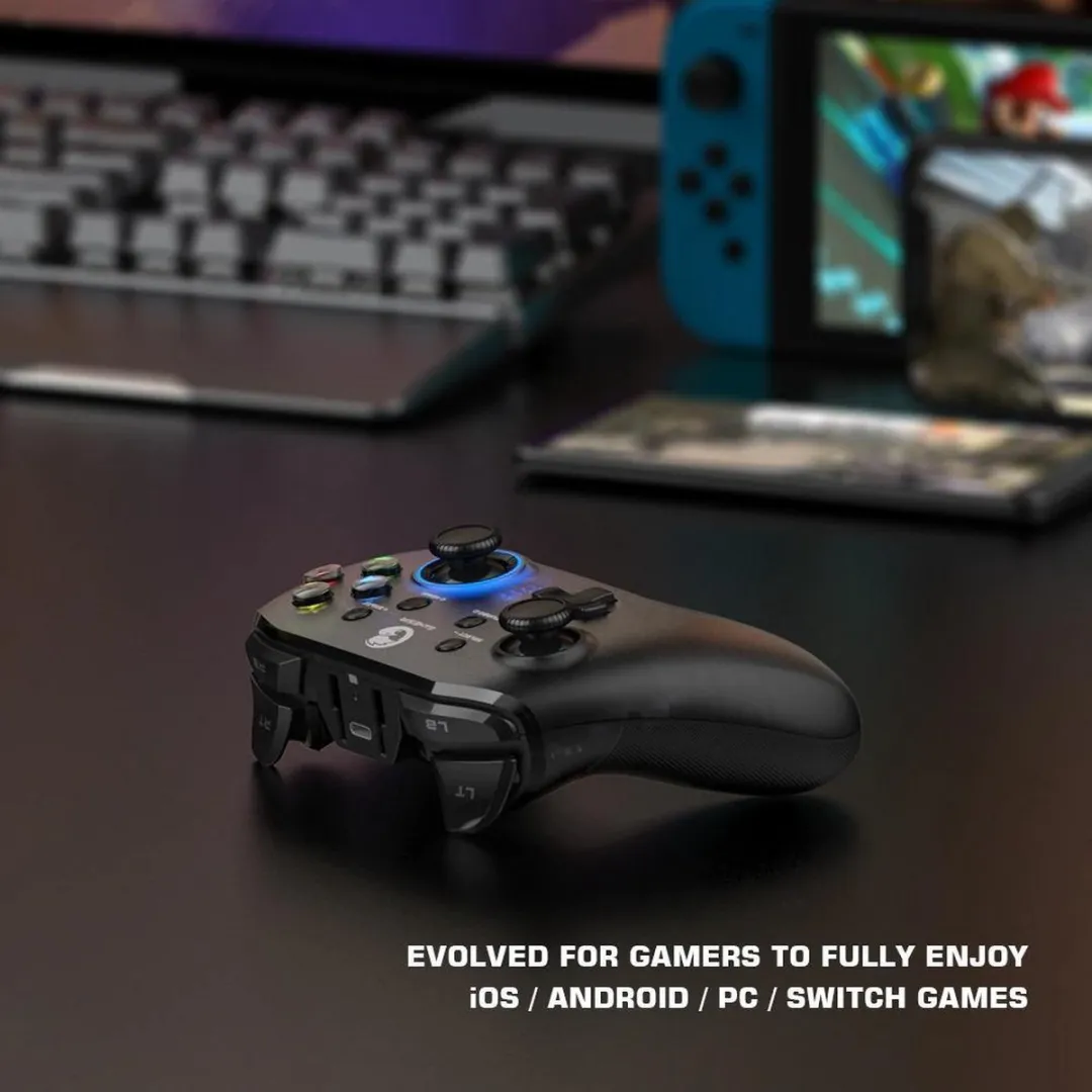 Gamesir T4 PRO Draadloze Controller - Zwart