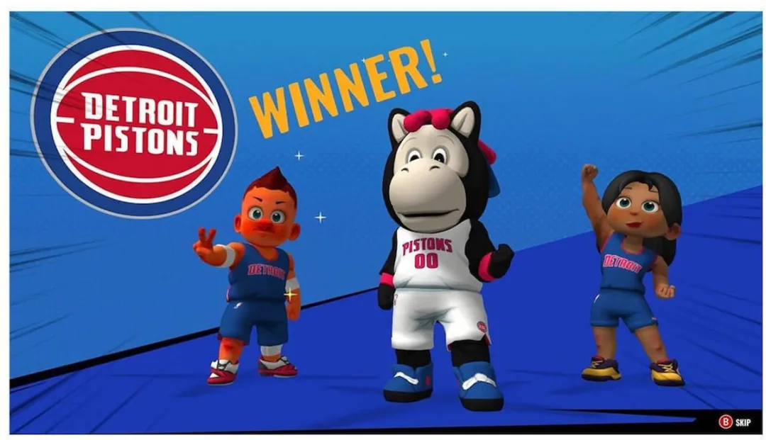 Outright Games NBA Bounce Switch Game - 4 Spelers