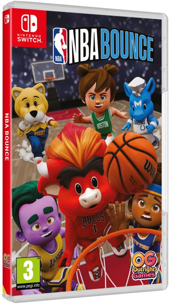 Outright Games NBA Bounce Switch Game - 4 Spelers