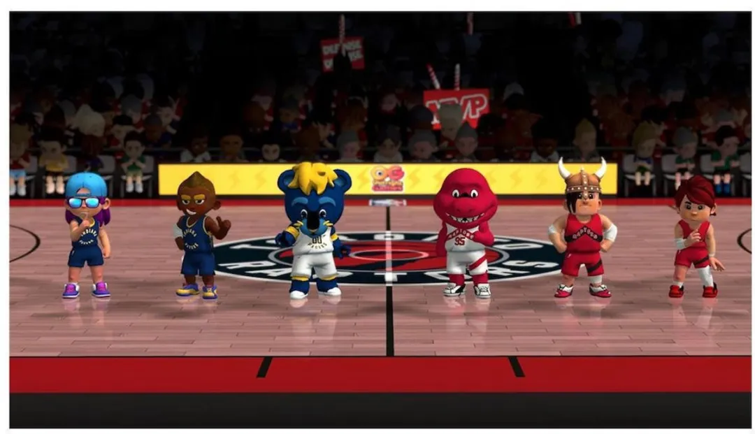 Outright Games NBA Bounce Switch Game - 4 Spelers