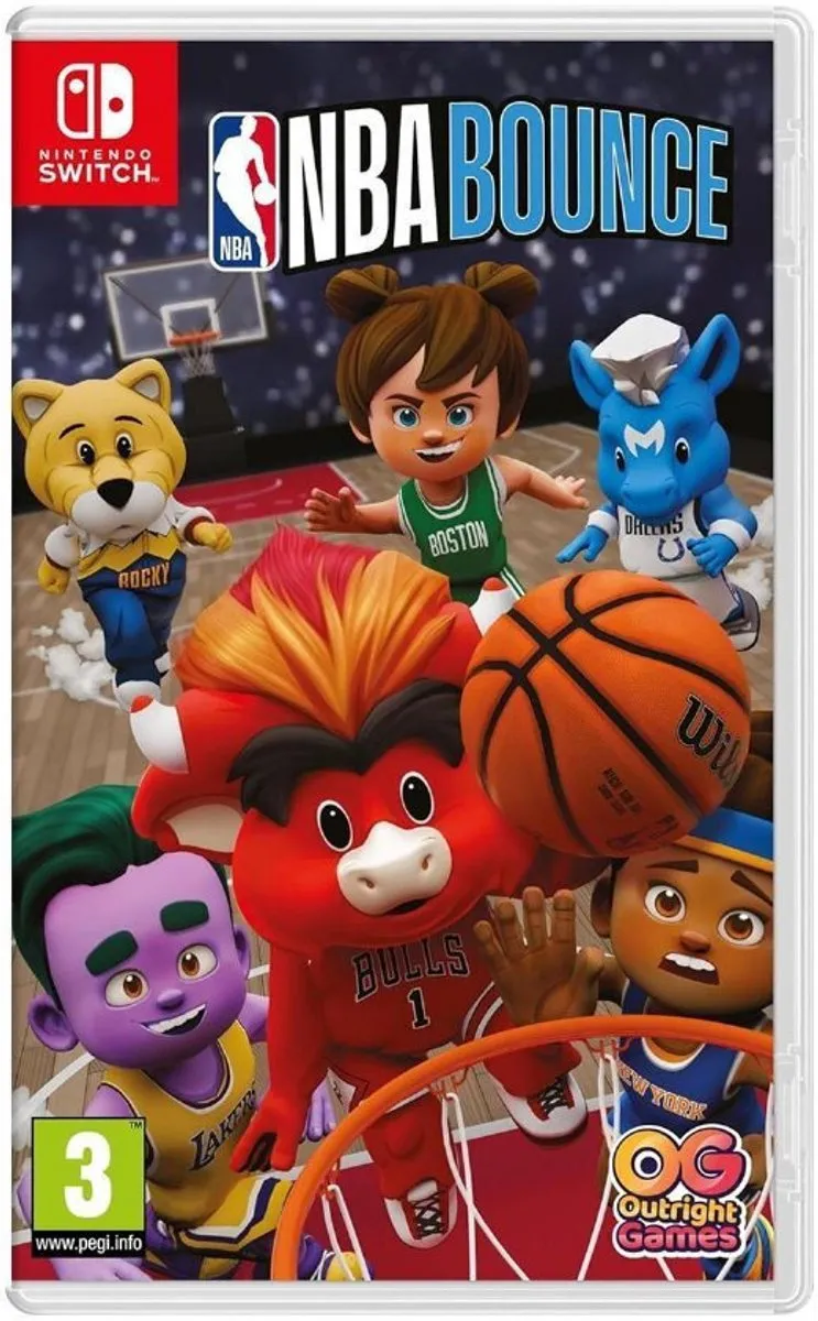Outright Games NBA Bounce Switch Game