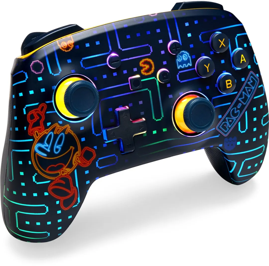 PowerA NSGP0458-01 Draadloze Controller - Pac-Man Neon Arcade - 900mAh