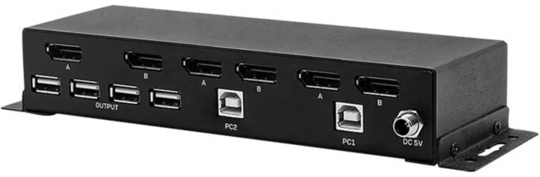 Lindy 39306 KVM-switch DisplayPort 4K - afbeelding 6 van 6