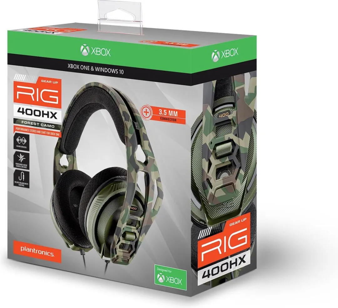 Nacon RIG 400HXFO Gaming Headset - Xbox Series X|S - Forest Camo