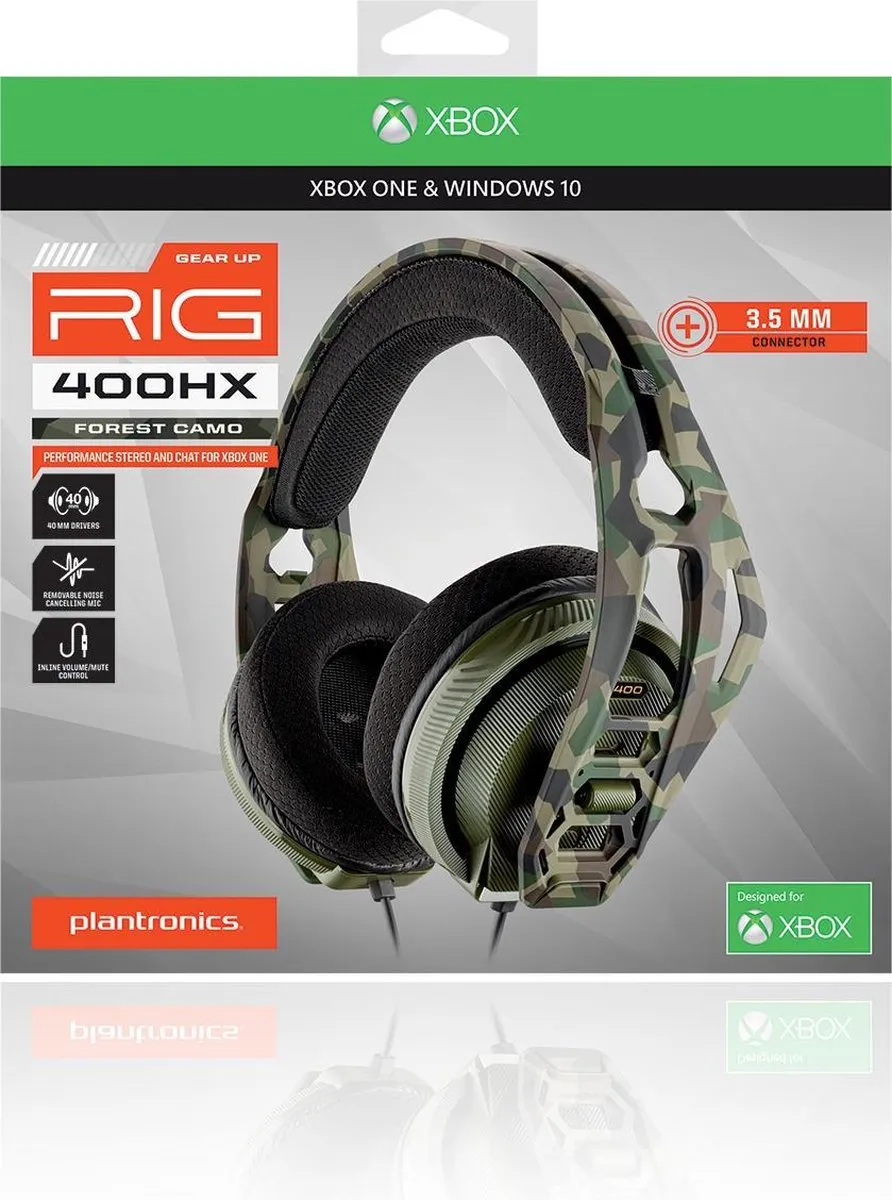 Nacon RIG 400HXFO Gaming Headset - Xbox Series X|S - Forest Camo