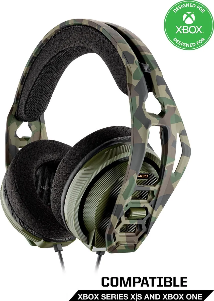 Nacon RIG 400HXFO Gaming Headset - Xbox Series X|S - Forest Camo