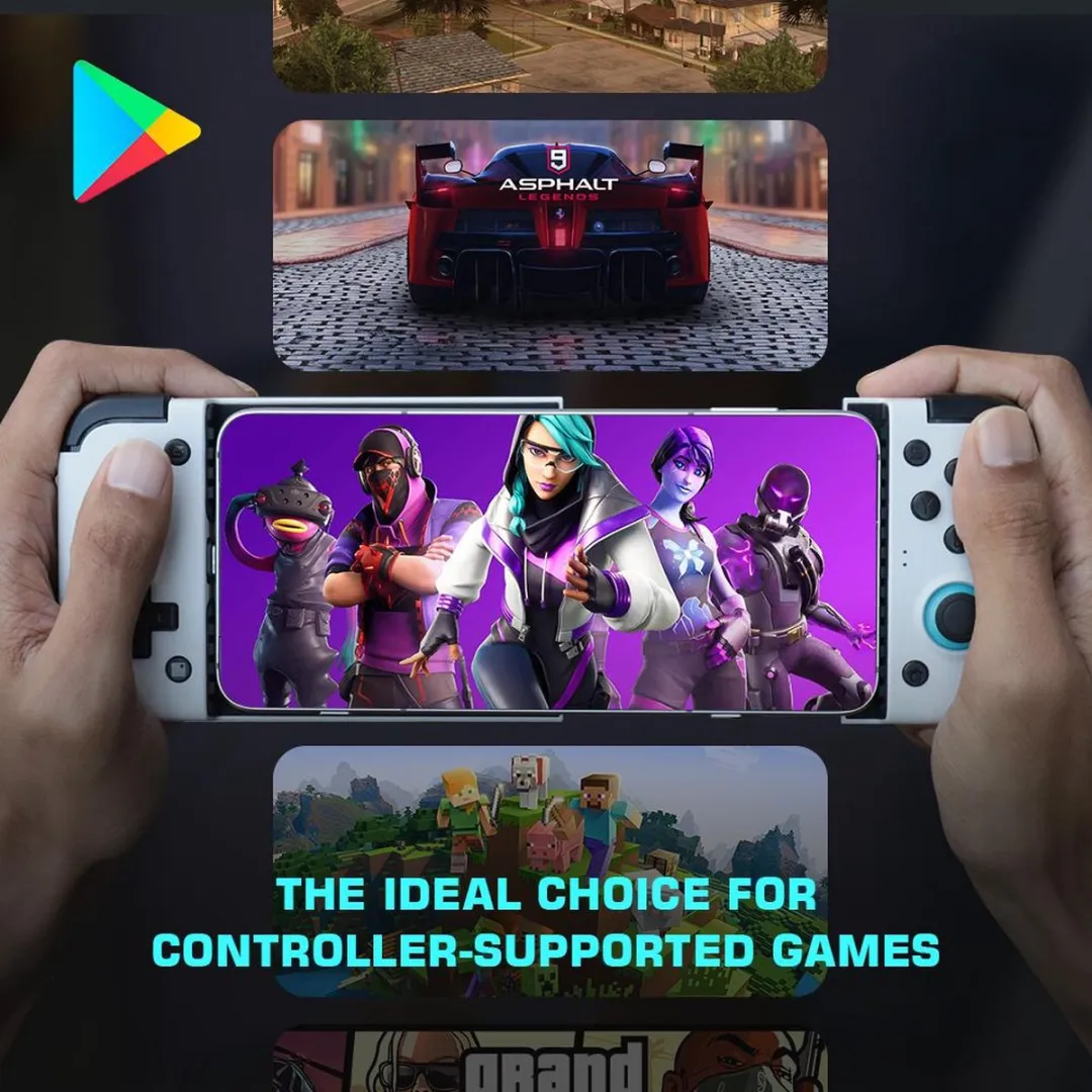 Gamesir X2 Type-C 2022 Mobiele Gamecontroller - Wit - afbeelding 4 van 6
