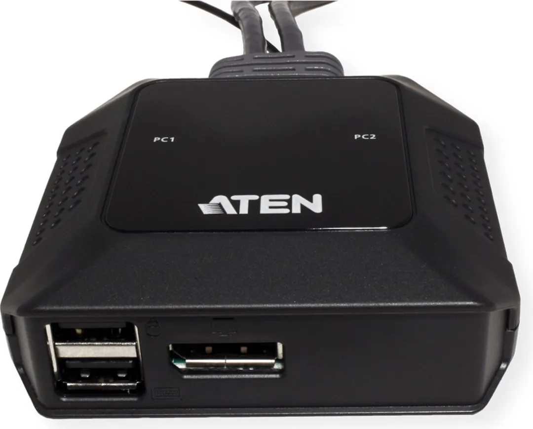 ATEN US3312 USB-C KVM Switch 2-Poorten 4K DisplayPort - afbeelding 6 van 6