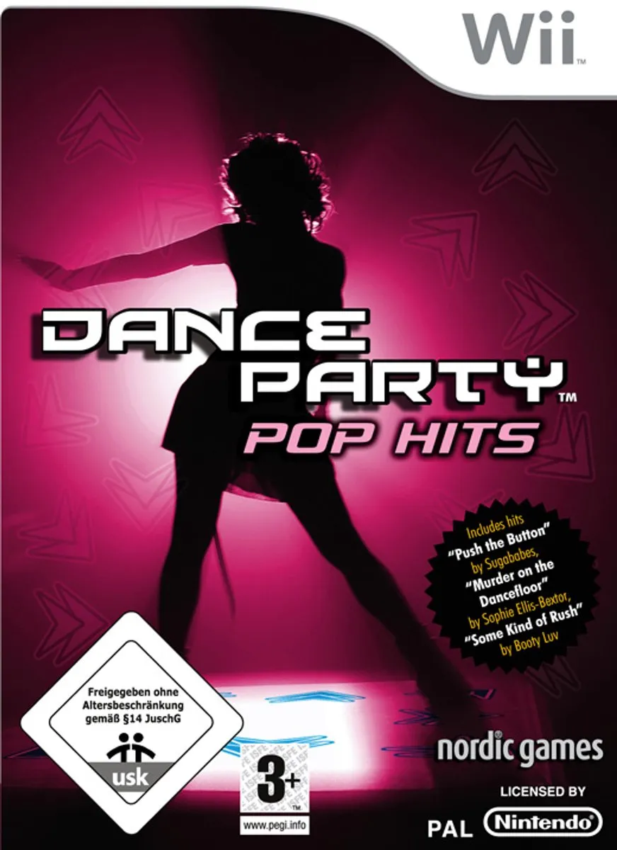 Nordic Games Dance Party Pop Hits Nintendo Wii