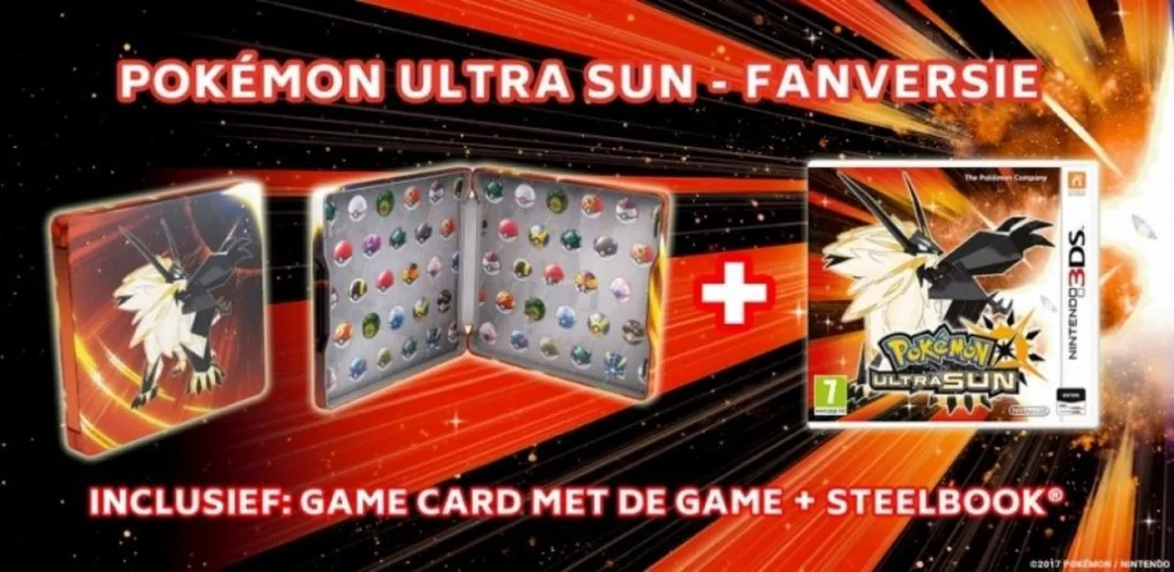 Nintendo Pokémon Ultra Sun Fan Edition