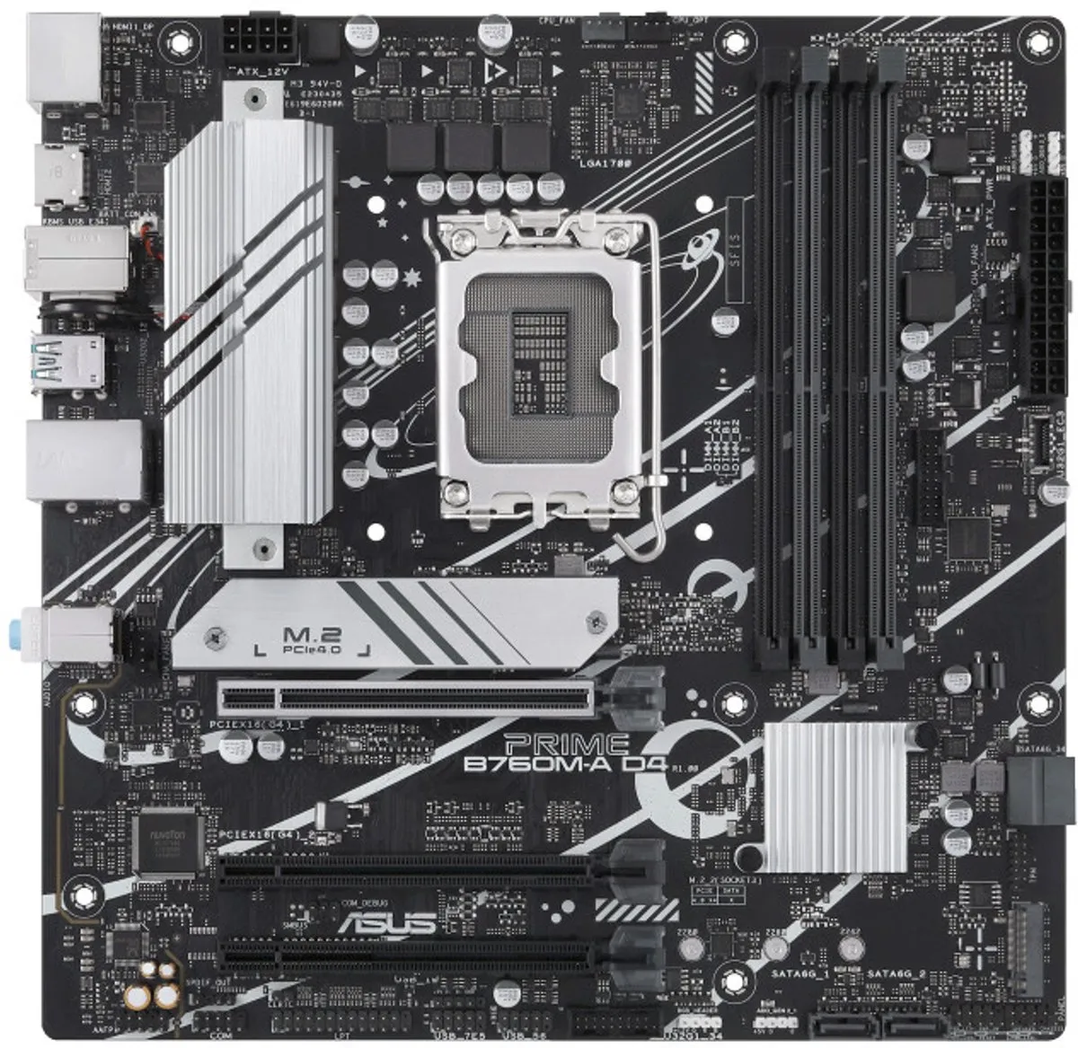 ASUS PRIME B760M-A D4-CSM Moederbord - LGA1700