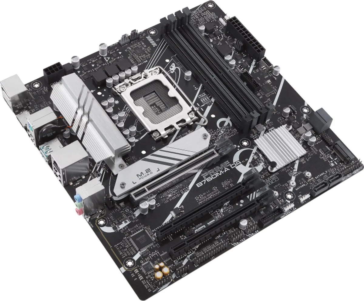 ASUS PRIME B760M-A D4-CSM Moederbord - LGA1700