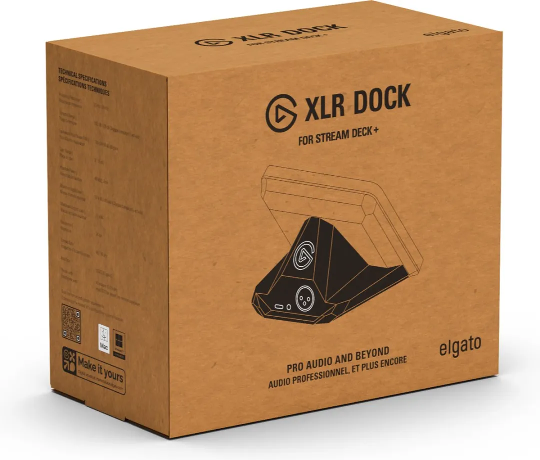 Elgato XLR Dock 10GBM9901 Audio Interface - Zwart