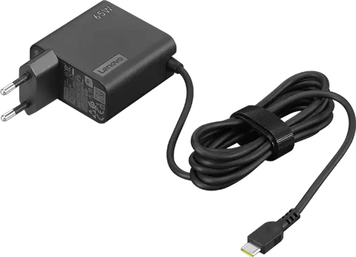 Lenovo GX21L58555 USB-C Laptopnetvoeding 65W - Zwart
